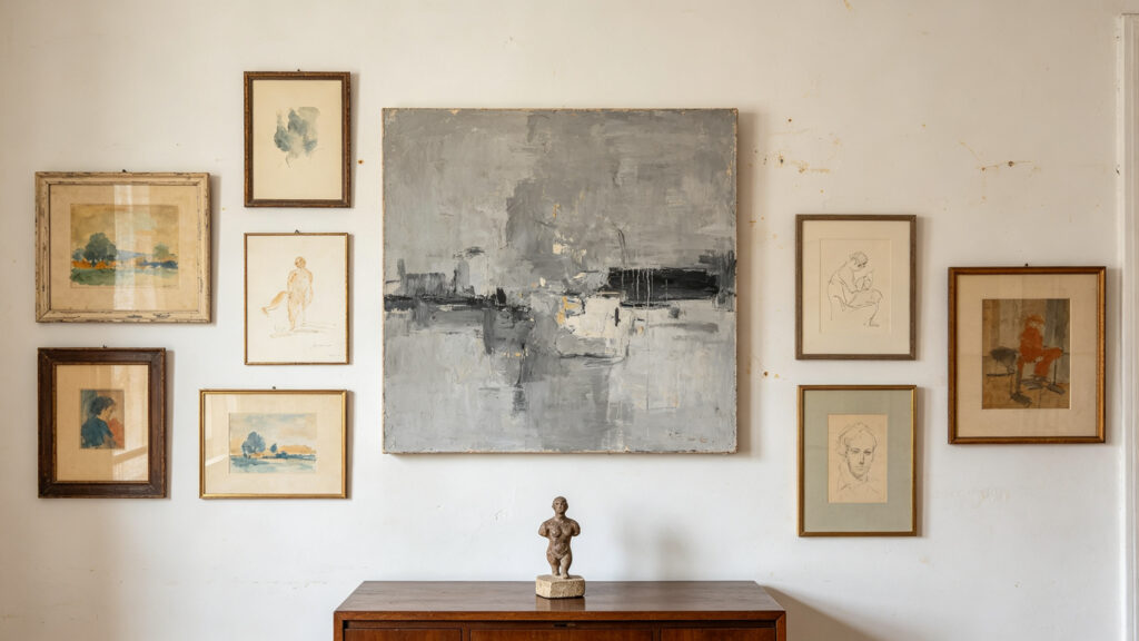 How to Choose Art: A personal collection assembled gradually across different works, scales, and visual moods.
